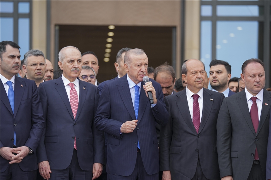 Cumhurbaşkanı Erdoğan: Konu Kıbrıs davası olunca, soyadımız Kuzey Kıbrıs Türk Cumhuriyeti'dir