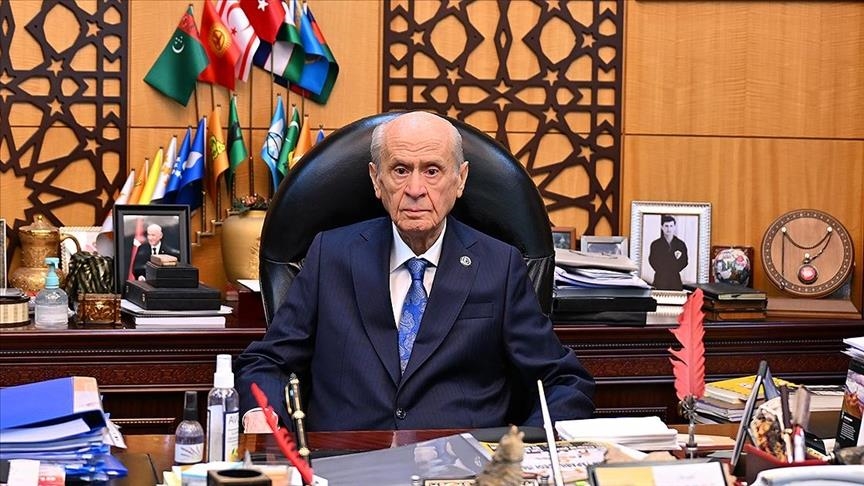 Serokê Giştî yê MHPyê Bahçelî ji bo Onderê Cîgirserokê TBMMyê peyama sersaxiyê da