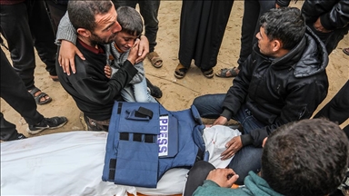 Filistin Gazeteciler Sendikası: Filistin, tarihin en korkunç "medya soykırımı"na tanıklık ediyor