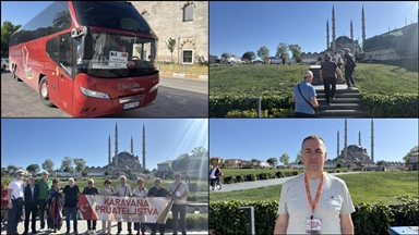 "Bosna Hersek Dostluk Kervanı" Edirne'ye ulaştı