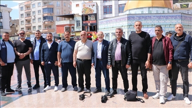 صحفيون أتراك يستنكرون جرائم إسرائيل بحق الإعلام في غزة