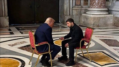 زيلينسكي: لقائي مع ترامب بالفاتيكان كان الأفضل