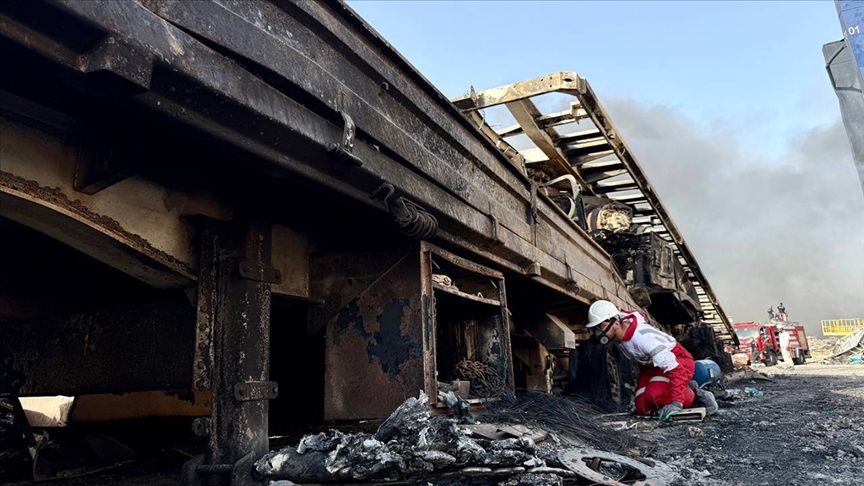 İran'da patlama meydana gelen limanda arama kurtarma çalışmaları sona erdi