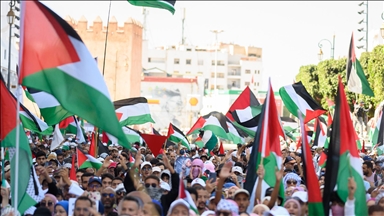 المغرب.. مسيرة للتنديد بمخطط تهجير الفلسطينيين من غزة