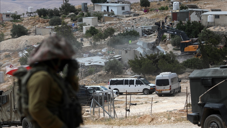 Israel demolishes over 150 Palestinian structures in occupied West Bank in April