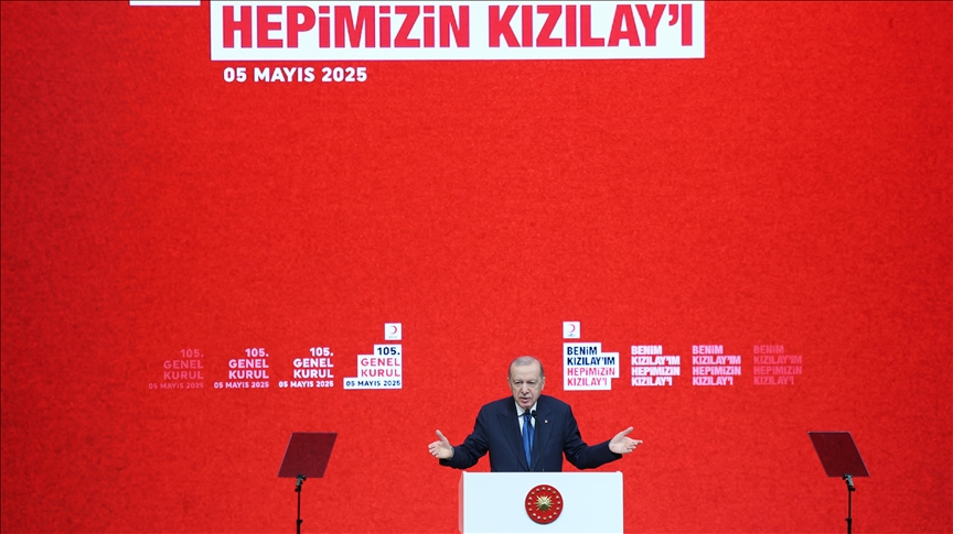 Erdogan: La Media Luna Roja Turca ha apoyado a los palestinos en Gaza desde el inicio de los ataques israelís
