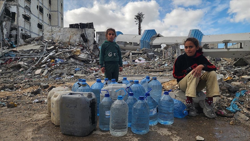 BM Özel Raportörü'ne göre, İsrail'in Filistin'de içme suyunu kesmesi "sessiz ama ölümcül bir bomba"