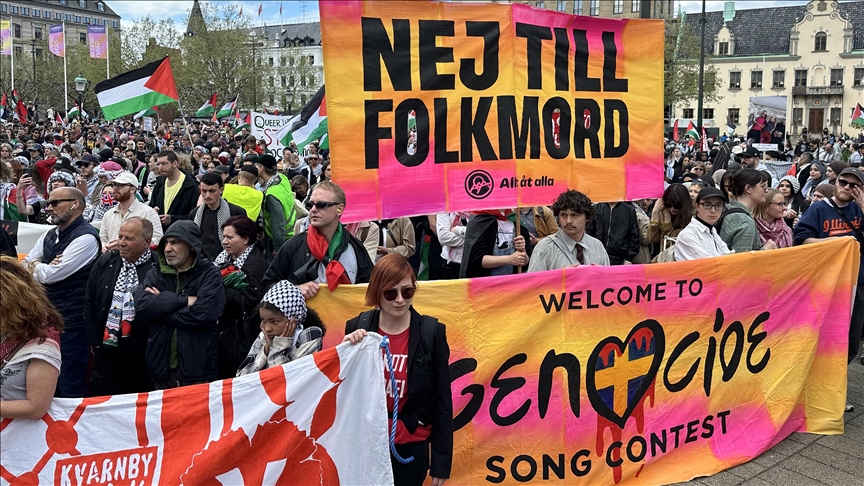 Eurovision'da ülkelerini geçmişte temsil eden sanatçılar, İsrail'in yarışmadan çıkarılmasını istedi