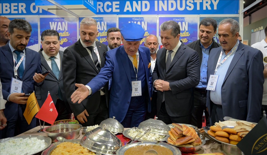 مەسرور بارزانی سێھەمین پێشانگای گەشتیاریی کردەوە