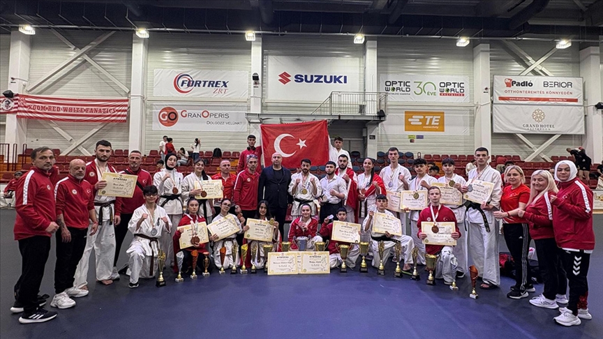 Milli wushuculardan 8. Budokaido Avrupa Şampiyonası'nda 4'ü altın 20 madalya