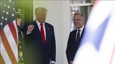 Trump hosts Canada's new premier amid trade disputes, pursuit of northern neighbor as 51st state