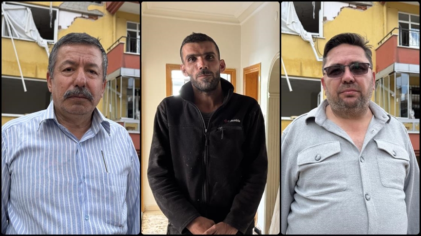 Konya'da doğal gaz kaynaklı patlamanın yaşandığı binanın sakinleri o geceyi anlattı
