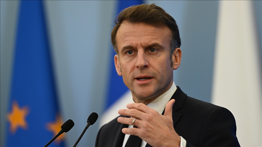 Macron urges ceasefire in Gaza, says forced displacement 'not acceptable response'