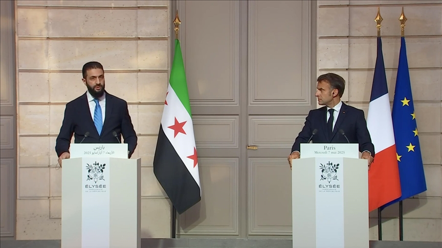Ahmed Al-Charaa depuis l’Élysée : "La sécurité des Syriens est notre première priorité"