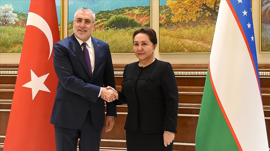 Çalışma ve Sosyal Güvenlik Bakanı Işıkhan, Özbekistan Senato Başkanı ile görüştü