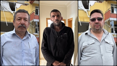 Konya'da doğal gaz kaynaklı patlamanın yaşandığı binanın sakinleri o geceyi anlattı