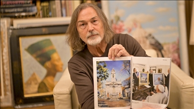 Trump, the pope, and Türkiye: Russian artist Safronov shares stories behind portraits of power