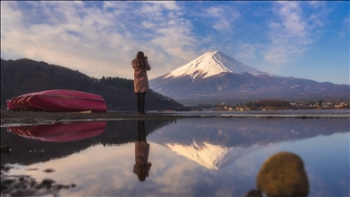 Mali Fuji dhe liqeni Yamanakako, bukuritë natyrore të Japonisë