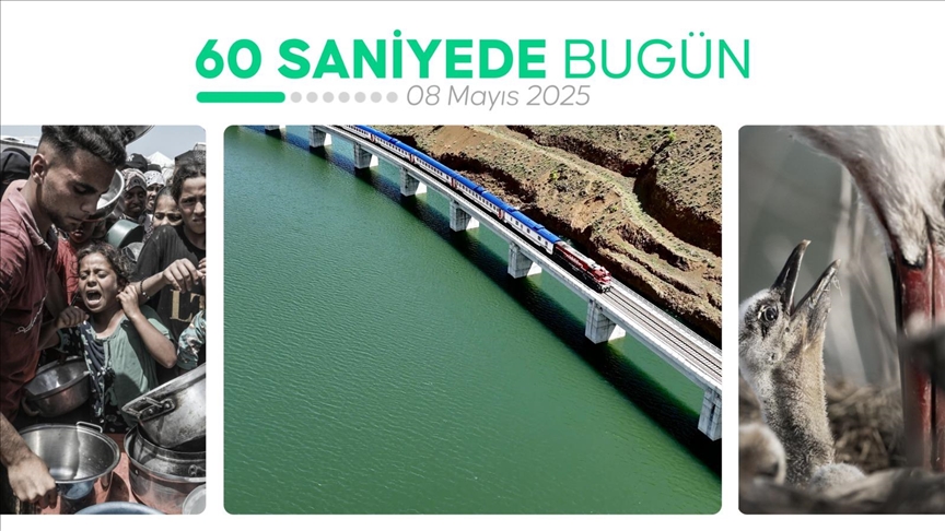 60 saniyede bugün (08 Mayıs 2025)