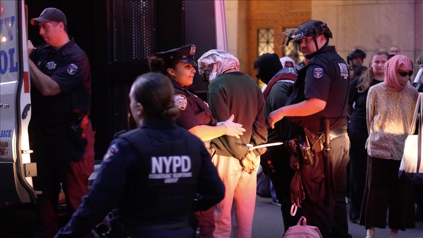 UN calls for respecting right to protest as dozens of pro-Palestinian demonstrators arrested at Columbia University UN calls for respecting right to protest as dozens of pro-Palestinian demonstrators arrested at Columbia University