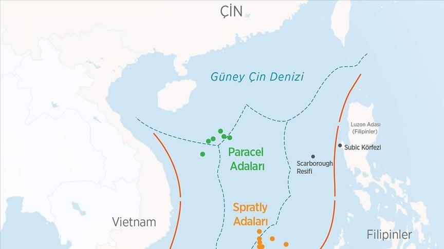 Çin ile Filipinler arasında Güney Çin Denizi'nde gerilim