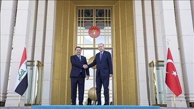 Türkiye’s President Erdogan welcomes Iraqi premier in Ankara