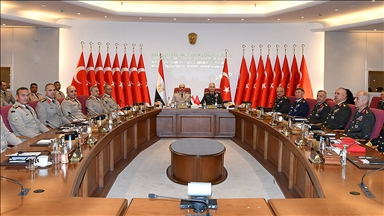 Türkiye-Mısır Üst Düzey Askeri Diyalog Toplantısı'nın ilki Ankara'da yapıldı