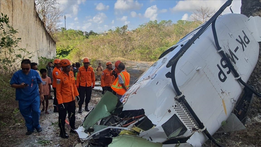 Al menos 6 muertos luego de que un helicóptero militar se estrellara en Sri Lanka