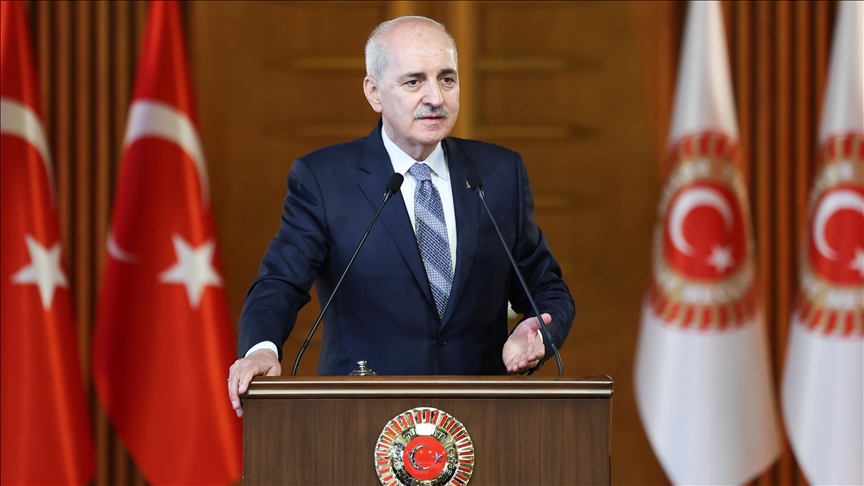 TBMM Başkanı Kurtulmuş: Avrupa Parlamentosunun Türkiye raporu ortak gelecek vizyonuna katkı sunmaktan uzaktır