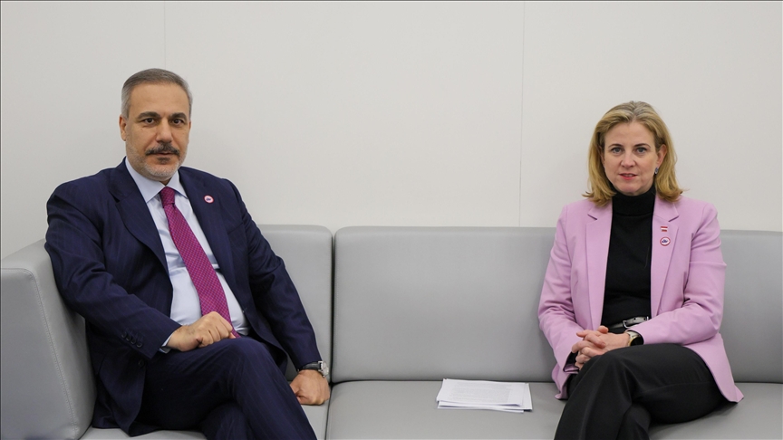 Türkiye’s foreign minister meets counterparts from Europe