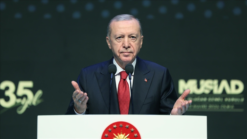 Türkiye's annual inflation fell for 11 consecutive months to 40-month low in April: President Erdogan