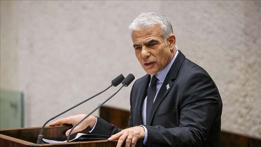 زعيم المعارضة الإسرائيلية لابيد: على نتنياهو أن يكف عن الجبن والتسويف