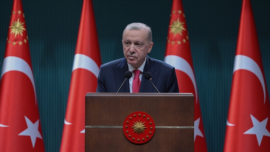 Cumhurbaşkanı Erdoğan'dan Papa 14. Leo'ya tebrik mektubu 