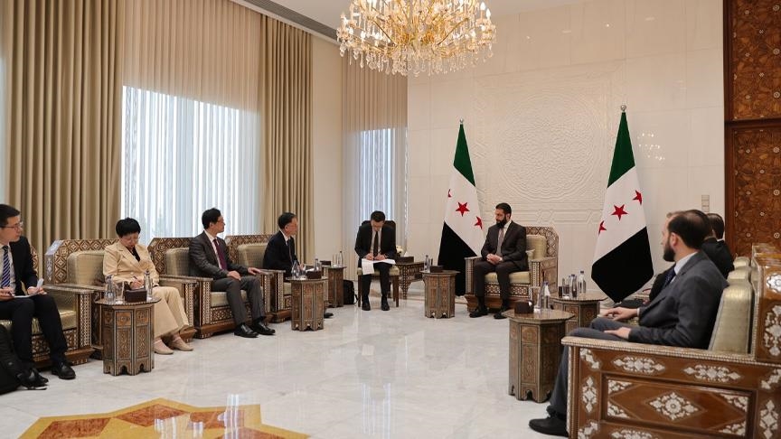 دمشق.. الرئيس السوري يستقبل وفدا صينيا