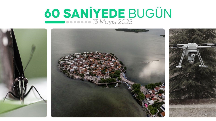 60 saniyede bugün (13 Mayıs 2025)