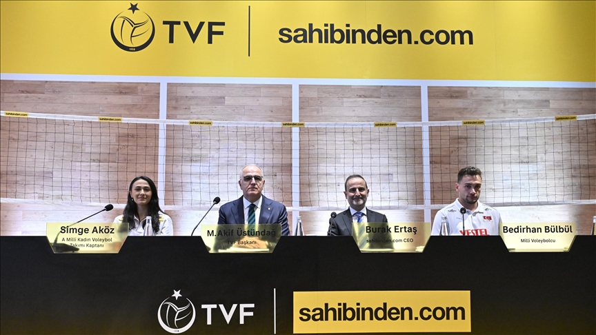 Türkiye Voleybol Federasyonu, sahibinden.com ile sponsorluk anlaşması imzaladı