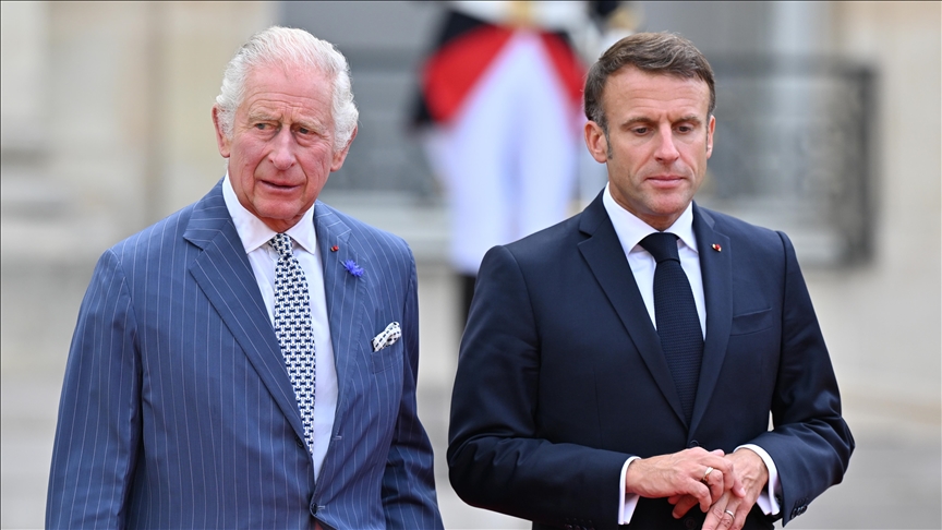 King Charles of UK to host French President Macron for state visit in July