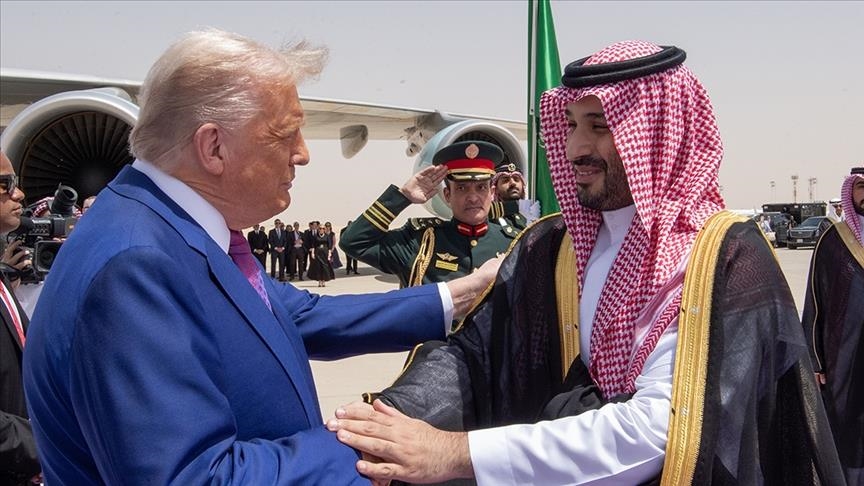 دیدار ترامپ و محمد بن سلمان در ریاض