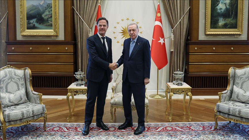 Presidenti Erdoğan pret në takim kreun e NATO-s, Mark Rutte