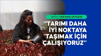 Yalova'da süs bitkisi üreten genç kadın çiftçi ihracata odaklandı