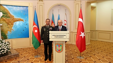 Milli Savunma Bakanı Güler, Azerbaycan Savunma Bakanı Hasanov'la görüştü