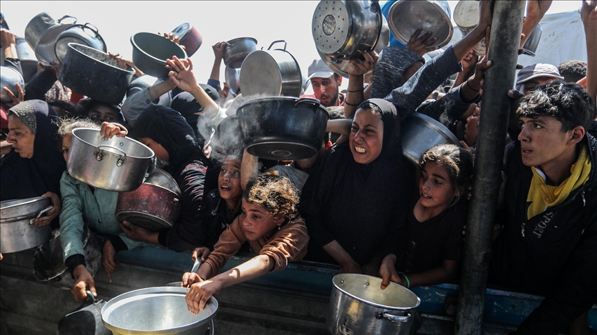 Filistin, Gazze Şeridi'ndeki 93 bin çocuğun açlık tehlikesi altında olduğu uyarısı yaptı