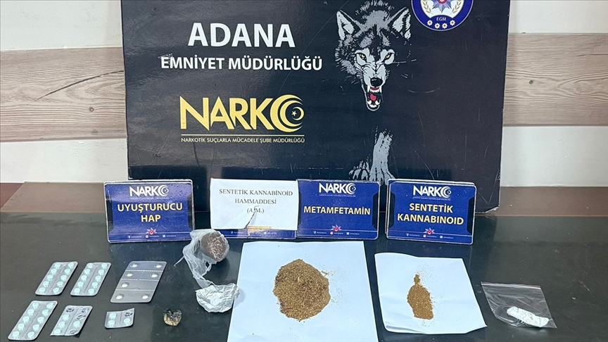 Adana'da uyuşturucu operasyonlarında yakalanan 55 şüpheli tutuklandı