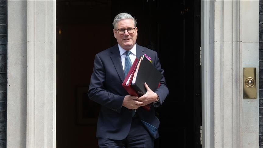 Work is underway with other leaders to 'urgently' ensure rapid flow of aid into Gaza, says UK premier