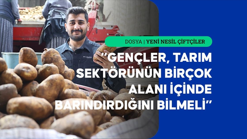 Patates üreticisi genç çiftçi ekonomiye tohumla katkı sağlamak istiyor