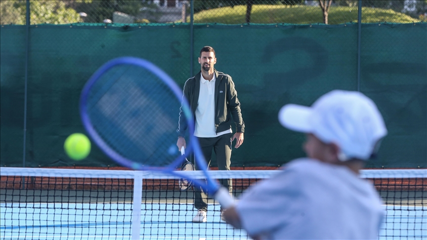 Novak Đoković otvorio teniski teren u Beogradu: Poklon za djecu i za budućnost