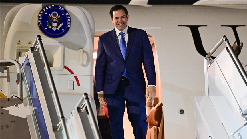 US secretary of state arrives in Türkiye's resort city of Antalya for NATO summit US secretary of state arrives in Türkiye's resort city of Antalya for NATO summit