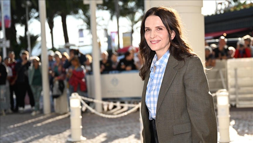 Cannes jury head Binoche honors slain Gaza photojournalist at Cannes opening