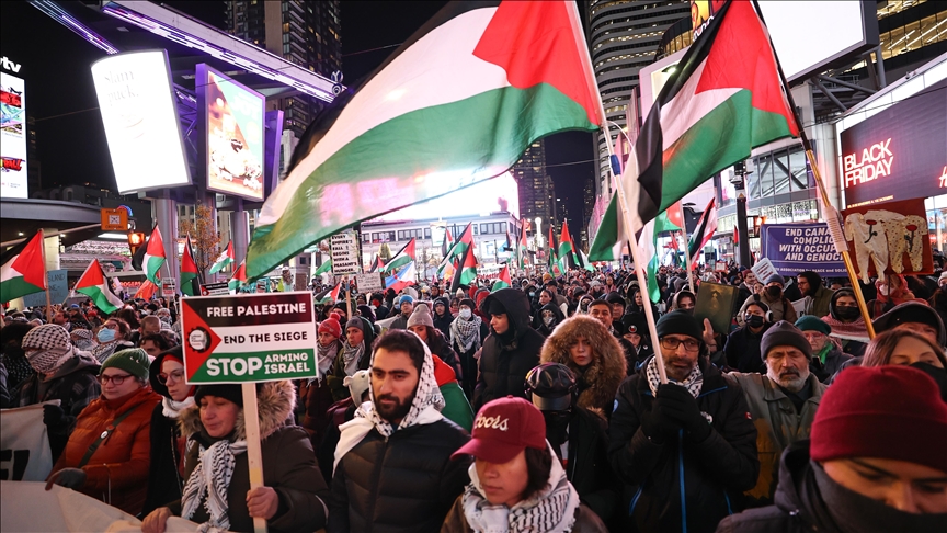 Canadian leaders gather on Parliament Hill to mark injustices against Palestinians