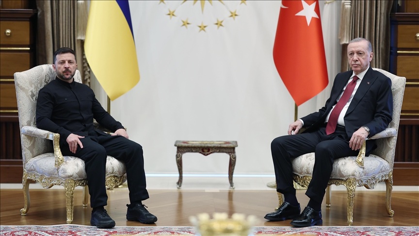 دیدار اردوغان و زلنسکی در آنکارا به پایان رسید
